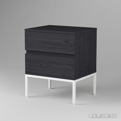Тумба Дабер 005 ТП5.0.1.16 (белый/черный)