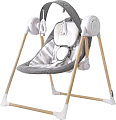 Качель Amarobaby Wooden Swing (серый)