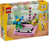 Конструктор LEGO Creator 3 в 1 31169 Пишущая машинка с цветами