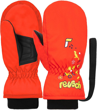 Горнолыжные варежки Reusch Kids Mitten 6285405-3300 (р-р 3, Fire Red)