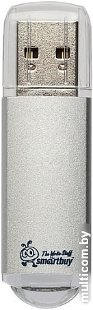 USB Flash Smart Buy V-Cut 128GB (серебристый)
