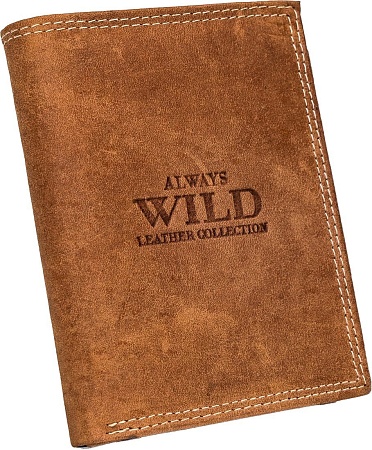 Портмоне Always Wild N4-P-CHM-1003 (коньячный)