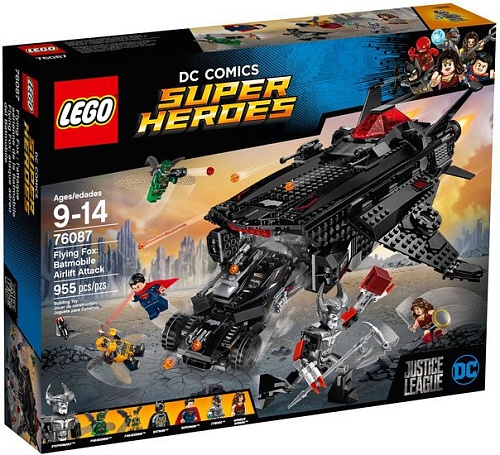 Конструктор LEGO DC Super Heroes 76087 Лига Справедливости: Нападение с воздуха