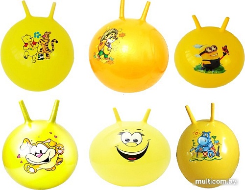 Гимнастический мяч Sabria Sport 55J (желтый)