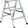 Лестница-стремянка Алюмет AD7203 (2x3 ступени)
