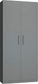 Шкаф распашной Макс Стайл Falcon Fidji Egger 240x100x50 20C5050 (серый пыльный U732 ST9)