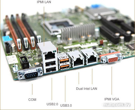 Материнская плата Supermicro X11SSM-F