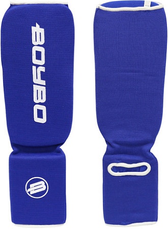 Защита голени и стопы BoyBo Хлопчатобумажная (S, синий)