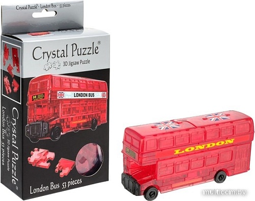 3Д-пазл Crystal Puzzle Лондонский автобус 90129