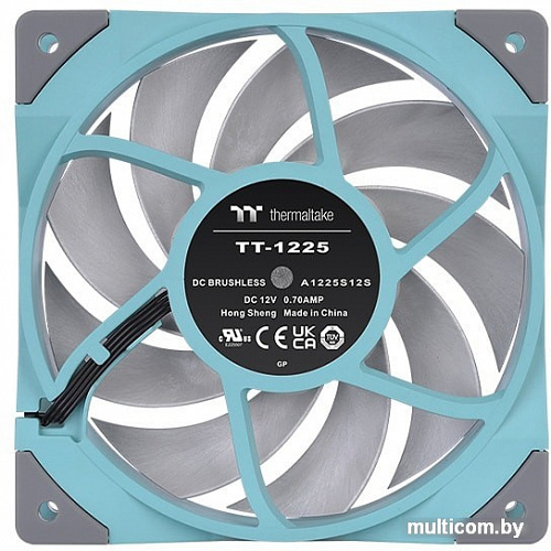 Вентилятор для корпуса Thermaltake ToughFan 12 Turquoise High CL-F117-PL12TQ-A