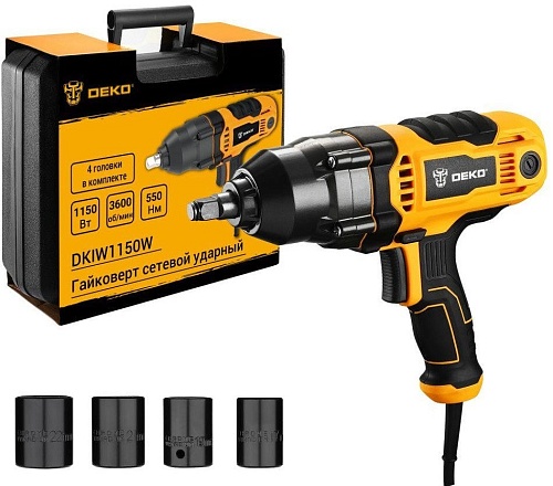 Гайковерт Deko DKIW1150 083-1082 (кейс)