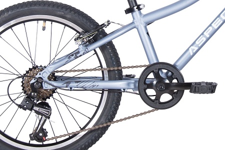 Детский велосипед Aspect Champion 20 2025 (серый, разобранный)