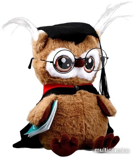 Классическая игрушка Milo Toys Совушка с книжкой 9430794