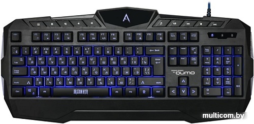 Клавиатура + мышь с ковриком QUMO Aftershock