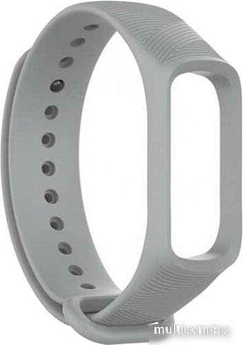 Ремешок Rumi силиконовый для Samsung Galaxy Fit e (серый)