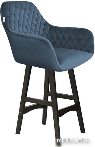 Стул с подлокотниками Sheffilton SHT-ST38/S65-1 (тихий океан/венге)