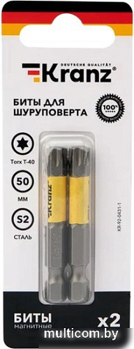 Набор бит Kranz KR-92-0431-1 (2 шт)