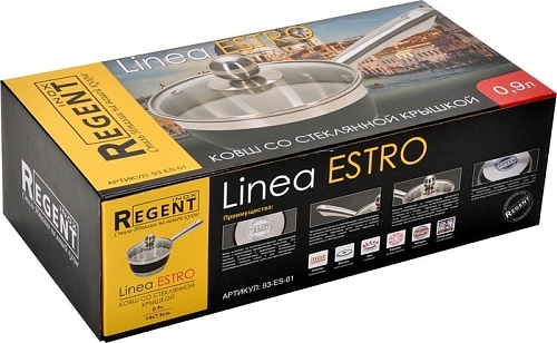 Кастрюля с длинной ручкой Regent Estro 93-ES-01