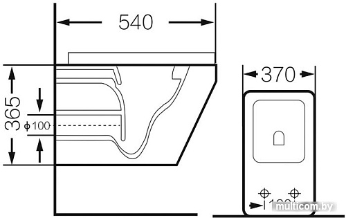 Унитаз Grossman GR-4440BMS