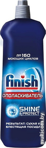 Ополаскиватель для посудомоечной машины Finish Shine & Protect (800 мл)