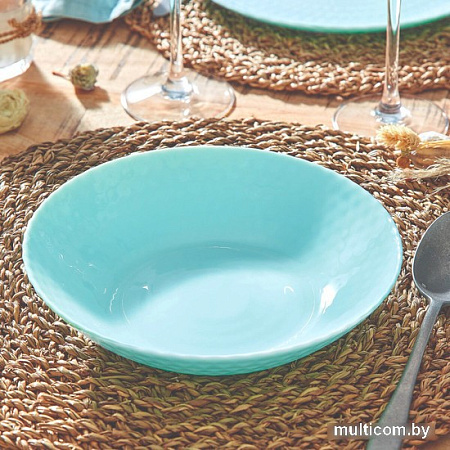 Тарелка глубокая Luminarc Pampille Light Turquoise Q4650
