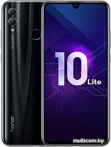 Смартфон HONOR 10 Lite 3GB/64GB HRY-LX1 (черный)