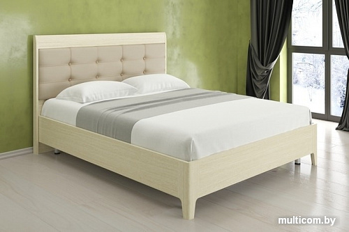 Кровать Лером Мелисса КР-2073-БД 160x200 (дуб беленый)