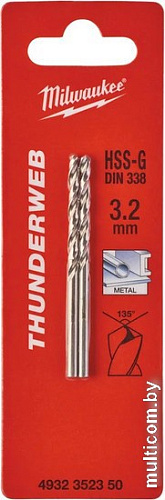 Набор сверл Milwaukee Thunderweb 4932352350