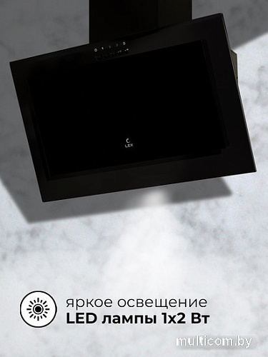 Кухонная вытяжка LEX Mio 600 (черный)