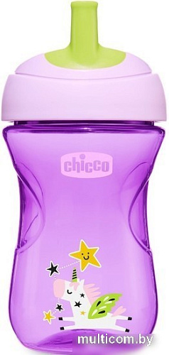 Поильник Chicco Nursery Advanced Cup Единорог 00006941120180 (266 мл, фиолетовый)