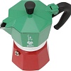 Гейзерная кофеварка Bialetti Moka Express Tricolor (3 порции)