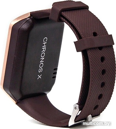 Умные часы Smarterra SmartLife X (золотистый/коричневый)