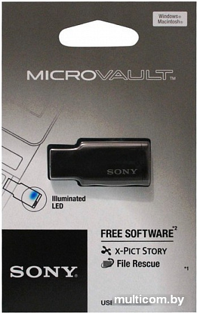 USB Flash Sony Micro Vault TINY 64GB Black (USM64M1B)