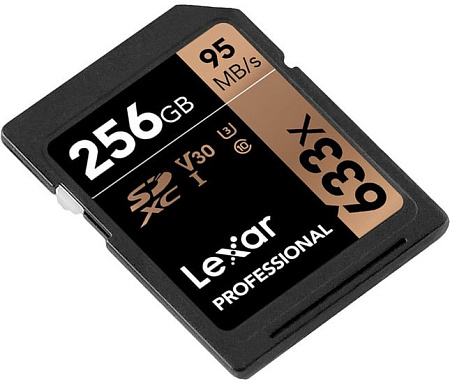 Карта памяти Lexar Professional 633x SDXC LSD256CB633 256GB