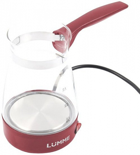 Электрическая турка Lumme LU-1630 (бордовый гранат)