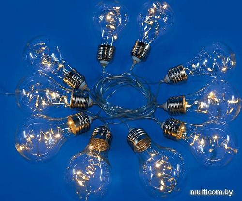 Новогодняя гирлянда Uniel ULD-S1800-050/STB/3AA WARM WHITE IP20 RETRO BULBS-1 UL-00008426