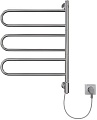Полотенцесушитель ZorG Флюгер 45x75 3П, 50 вт (К-кнопка)