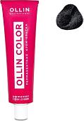 Крем-краска Ollin Professional Color перманентная 1/0 иссиня-черный 60 мл