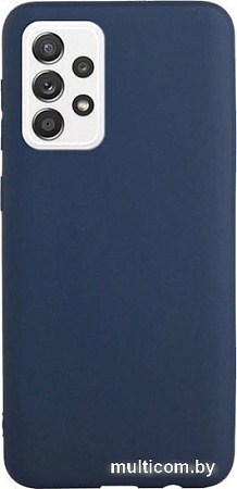Чехол для телефона Case Cheap Liquid для Samsung Galaxy A52 (синий)