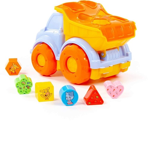 Сортер Полесье Оранжевая корова Самосвал 91710