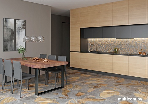 Керамогранит (плитка грес) Zeus Ceramica Gres Slate ZBXST2BR 450x900 (Multicolor)