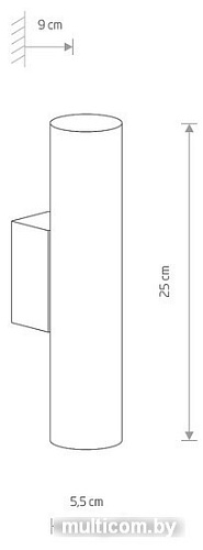 Бра Nowodvorski Eye wall white 8073
