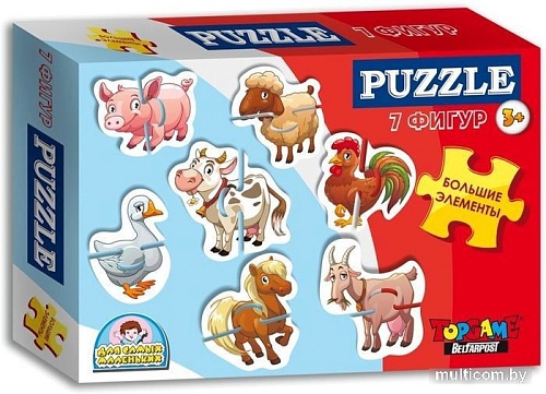 Мозаика/пазл Topgame Домашние животные 01269 (14 эл.)