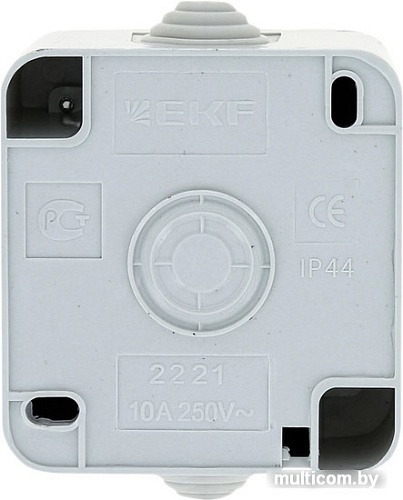 Выключатель EKF Basic Прага EKV10-021-10-44
