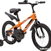 Детский велосипед Novatrack Juster 16 2020 165JUSTER.OR20 (оранжевый/черный)