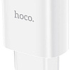 Сетевое зарядное Hoco N14 Smart charging (белый)