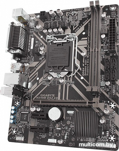 Материнская плата Gigabyte H310M DS2 2.0 (rev. 1.0)