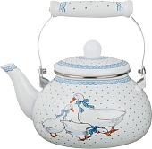 Чайник без свистка Agness Гуси 934-343