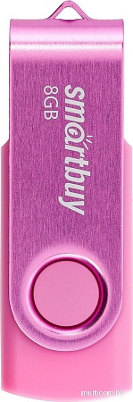 USB Flash SmartBuy Twist 8GB (розовый)