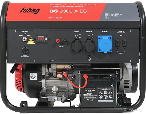 Бензиновый генератор Fubag BS 9000 A ES 641092